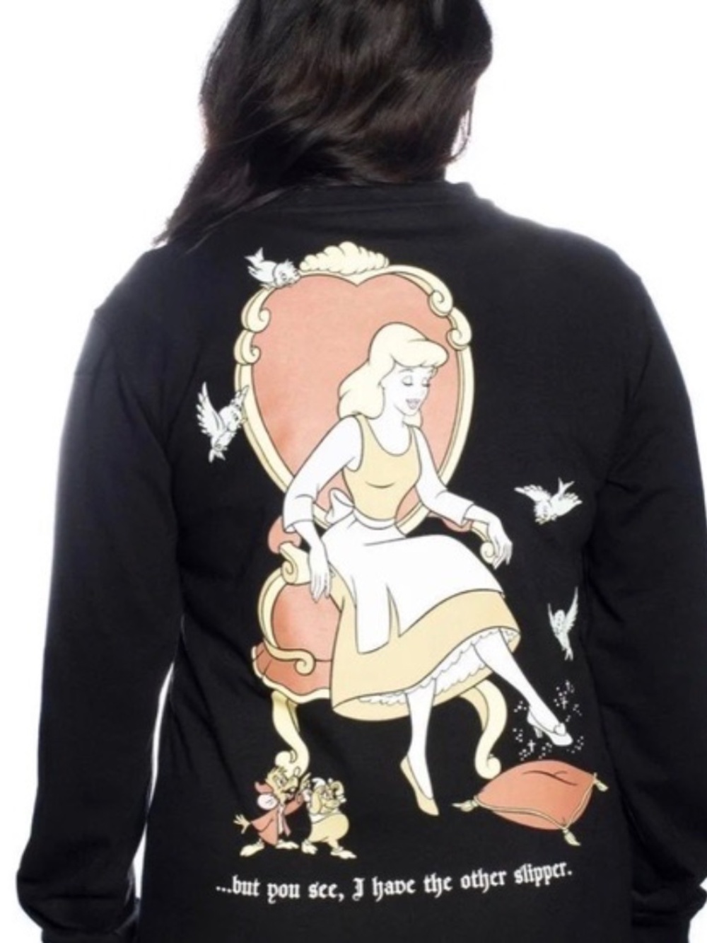 Cakeworthy Disney Cinderella Slipper Crewneck - BoxLunch Exclusive
